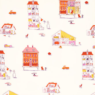 Lucky Rabbit - Dollhouse Cream Yardage