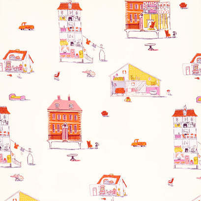 Lucky Rabbit - Dollhouse Cream Yardage