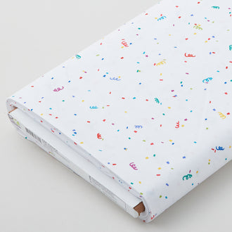 ABC Dance - White Confetti 10 Yard Bolt