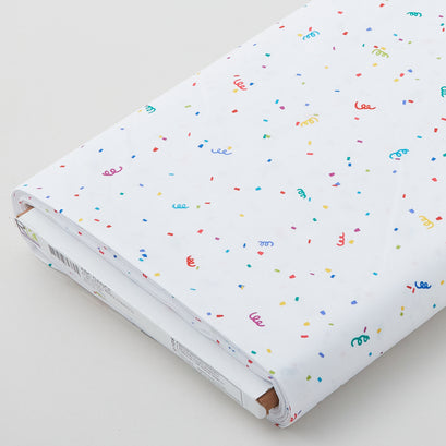 ABC Dance - White Confetti 10 Yard Bolt