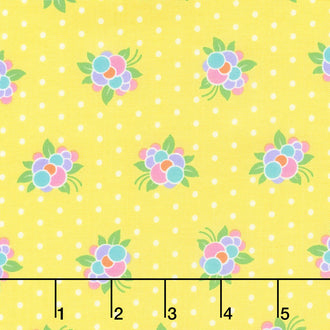 Good Day! - Flower Pop Yellow Yardage