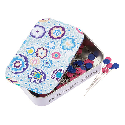 Kaffe Fassett Flower Head Pins - 100 count