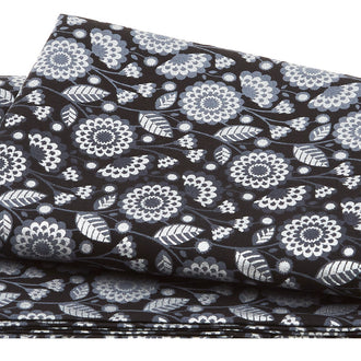 Silverstone: Neutral Dawn - Onyx Plants Metallic 2 Yard Cut
