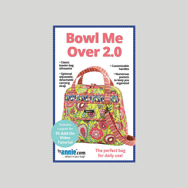 Bowl Me Over 2.0 Pattern/patterns by Annie/shoulder Bag Pattern/overnight  Luggage/kits Available on Another Listing 