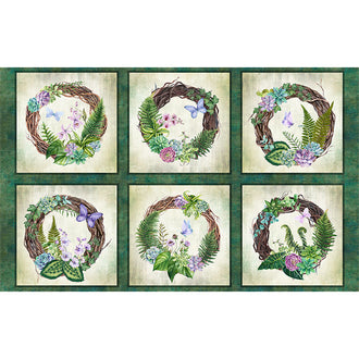 Botanical - Wreaths Multi Panel