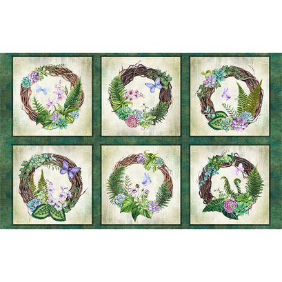 Botanical - Wreaths Multi Panel