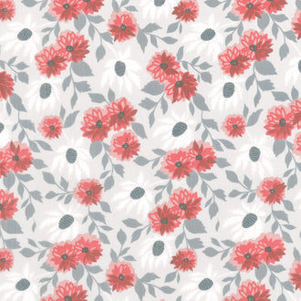 Old Glory - Liberty Bouquet Silver Yardage