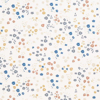 Riverbend Big Sur Canvas - Flowers Natural Yardage