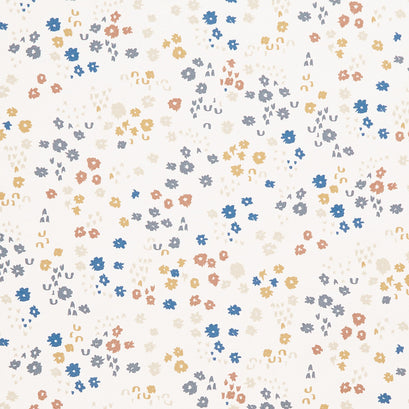 Riverbend Big Sur Canvas - Flowers Natural Yardage