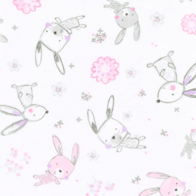 Cuddle® Prints - Bunny Hop Blush 60
