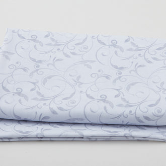 Woodland Whispers - Monotone Swirl Light Gray 2 Yard Cut