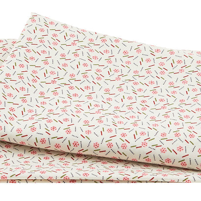 Winter Joy - Snowflake Toss Cream 2 Yard Cut