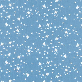 Delivered with Love - Starry Dreams Blue Yardage