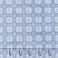 Joli Bijou - Tile Blue Jay Metallic Yardage Primary Image