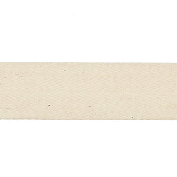 1" Cotton Twill Tape - Ivory Primary Image