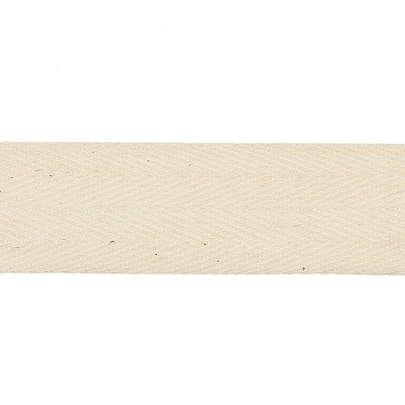 1" Cotton Twill Tape - Ivory Primary Image