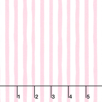 Eloise - Signature Stripe Pink and White Yardage