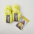 Coles Down Shawl Crochet Kit - Golden Kiwi
