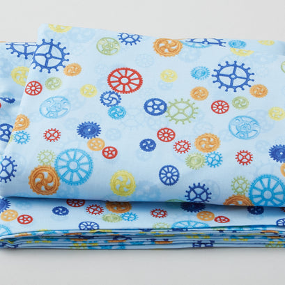 Alpha-Bots - Gears A/O Sky Blue 3 Yard Cut
