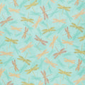 Aurelia - Dragonflies Mint Yardage Primary Image