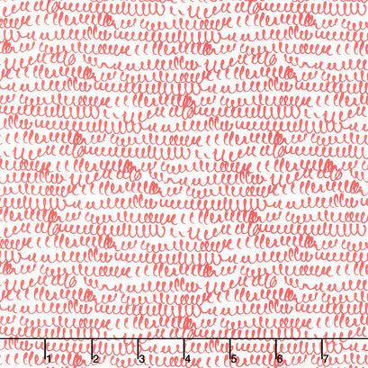 Snowkissed - Trails Red Yardage