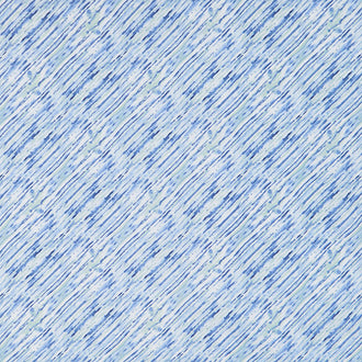 Coastal Sanctuary - Diagonal Stripe Blue Yardage