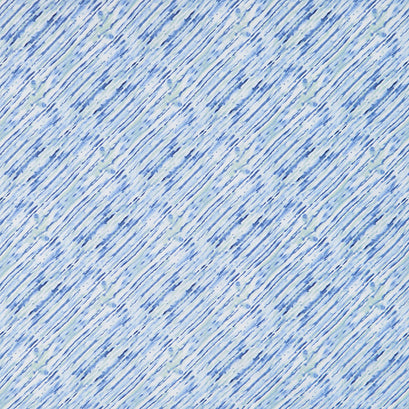 Coastal Sanctuary - Diagonal Stripe Blue Yardage