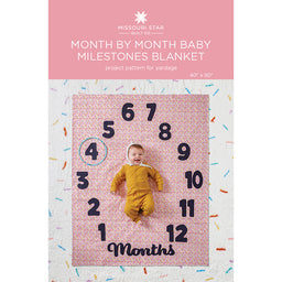 Month by Month Baby Milestones Blanket Pattern by Missouri Star Primary Image