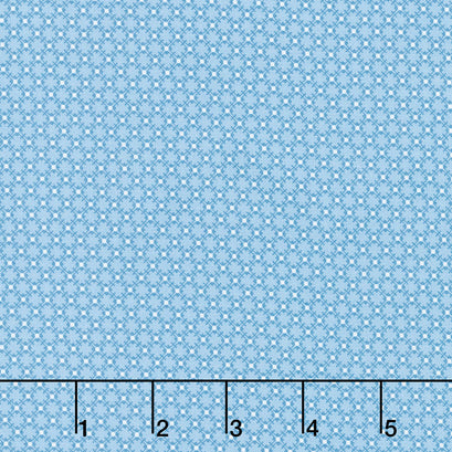 Snowfolks - Flakes Blue Yardage