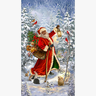 Christmas Journey - Saint Nicholas Journey Snow Panel