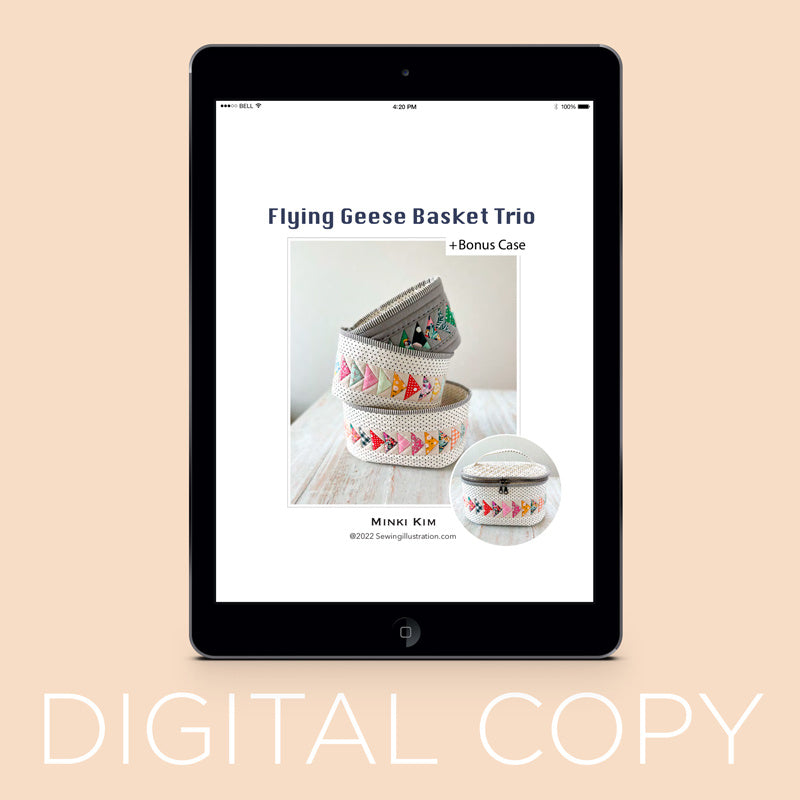 Digital Download - Flying Geese Basket Trio Pattern Primary Image