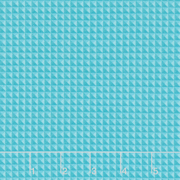Live Boldly - Block Blender Teal Yardage Primary Image