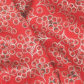Holiday Flourish Scarlet - Berries Scarlet Metallic Yardage Alternative View #1
