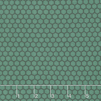 Local Honey - Honeycomb Spruce Yardage