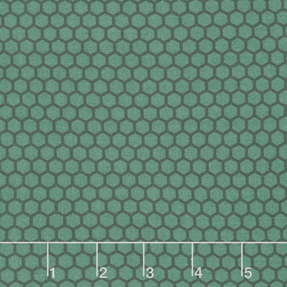 Local Honey - Honeycomb Spruce Yardage