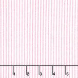 Comfy Flannel® - Pink Ticking Stripe Yardage Primary Image