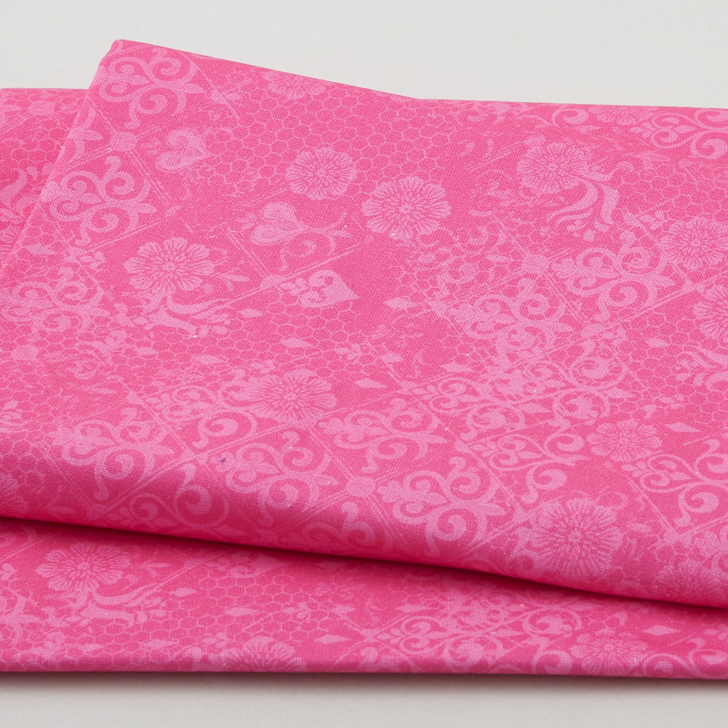 Mixed Medallion Blender - Pink 2 Yard Cut Primary Image