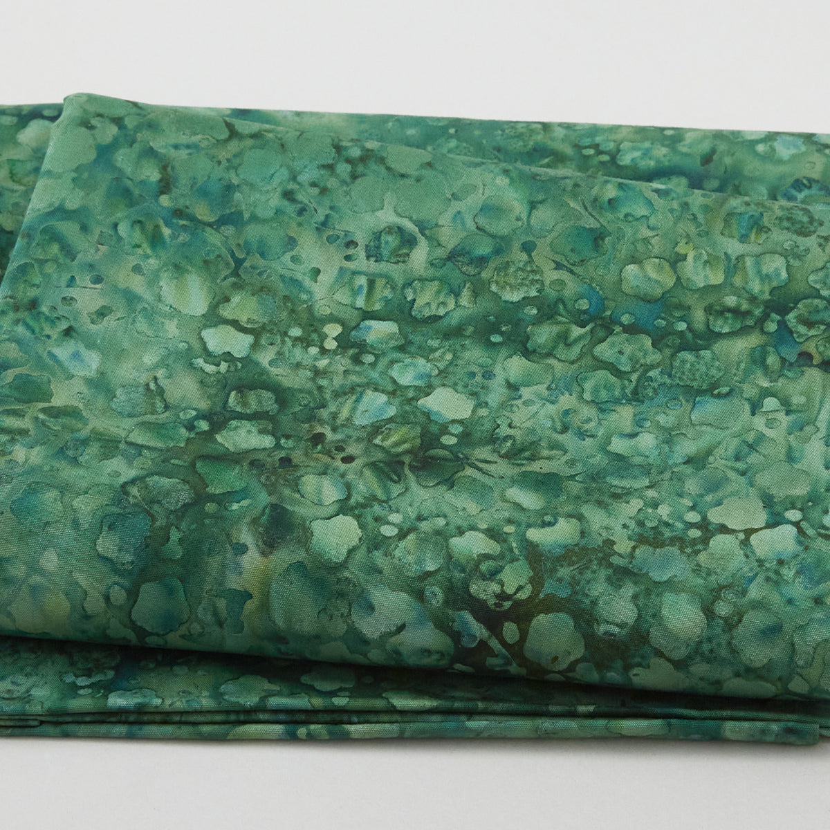 Wildflower Batiks - Cherry Blossoms-Green Avocado 2 Yard Cut Primary Image