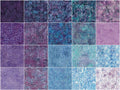 English Lavender Batiks Fat Quarter Bundle Alternative View #2