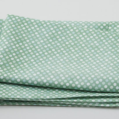 Avo Great Day - Avocado Dots Sage 2 Yard Cut