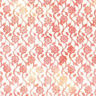Artisan Batiks - Hermosa Vines Strawberry Yardage