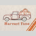 Aunt Martha's Retro Red Truck Iron-On Embroidery Pattern