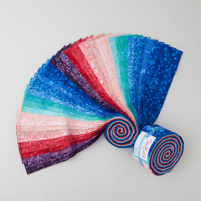 Java Batiks Blossom Favorites Strips