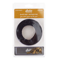 Sallie Tomato #3 Nylon Zipper Tape & Pulls - Black with Antique Coil