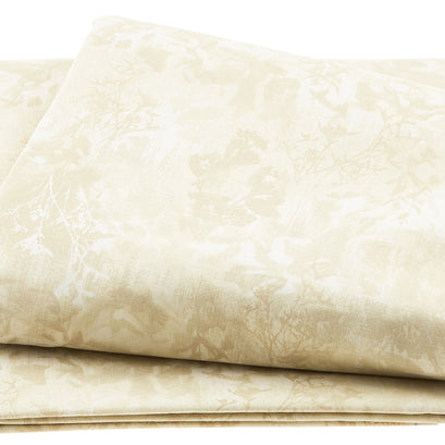 Lumina - Abstract Foliage Ivory 108" Wide 3 Yard Cut