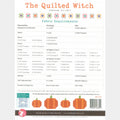 The Quilted Witch Quilt Pattern Alternative View #1