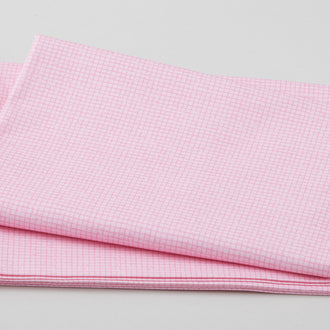 Dino Friends - Grid Texture Pink 2 Yard Cut