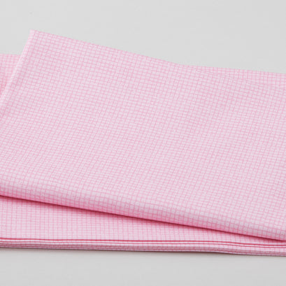 Dino Friends - Grid Texture Pink 2 Yard Cut