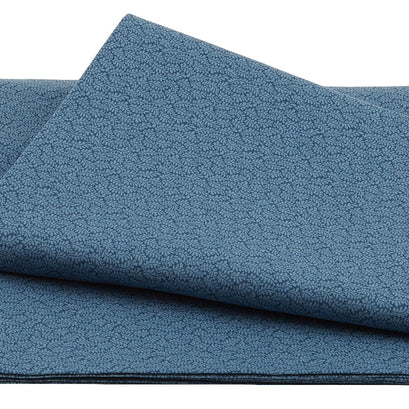 Belle Epoque - Micro Leaves Blue 2 Yard Cut