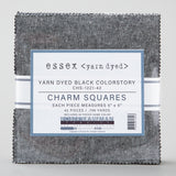 Essex Yarn Dyed Linen Black Charm Pack Primary Image